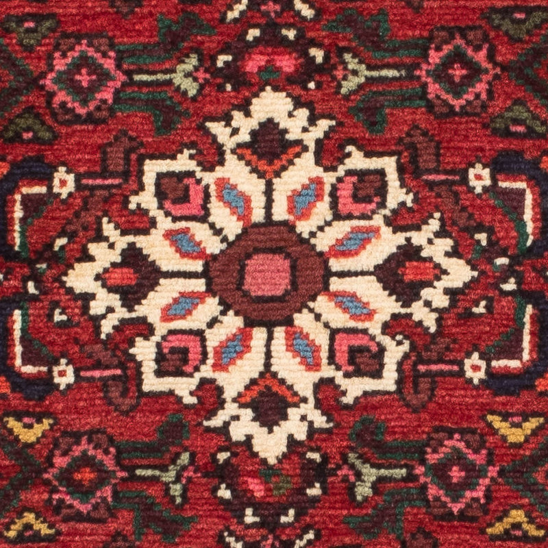 Tapis de couloir Tapis persan - Nomadic - 204 x 75 cm - rouge foncé