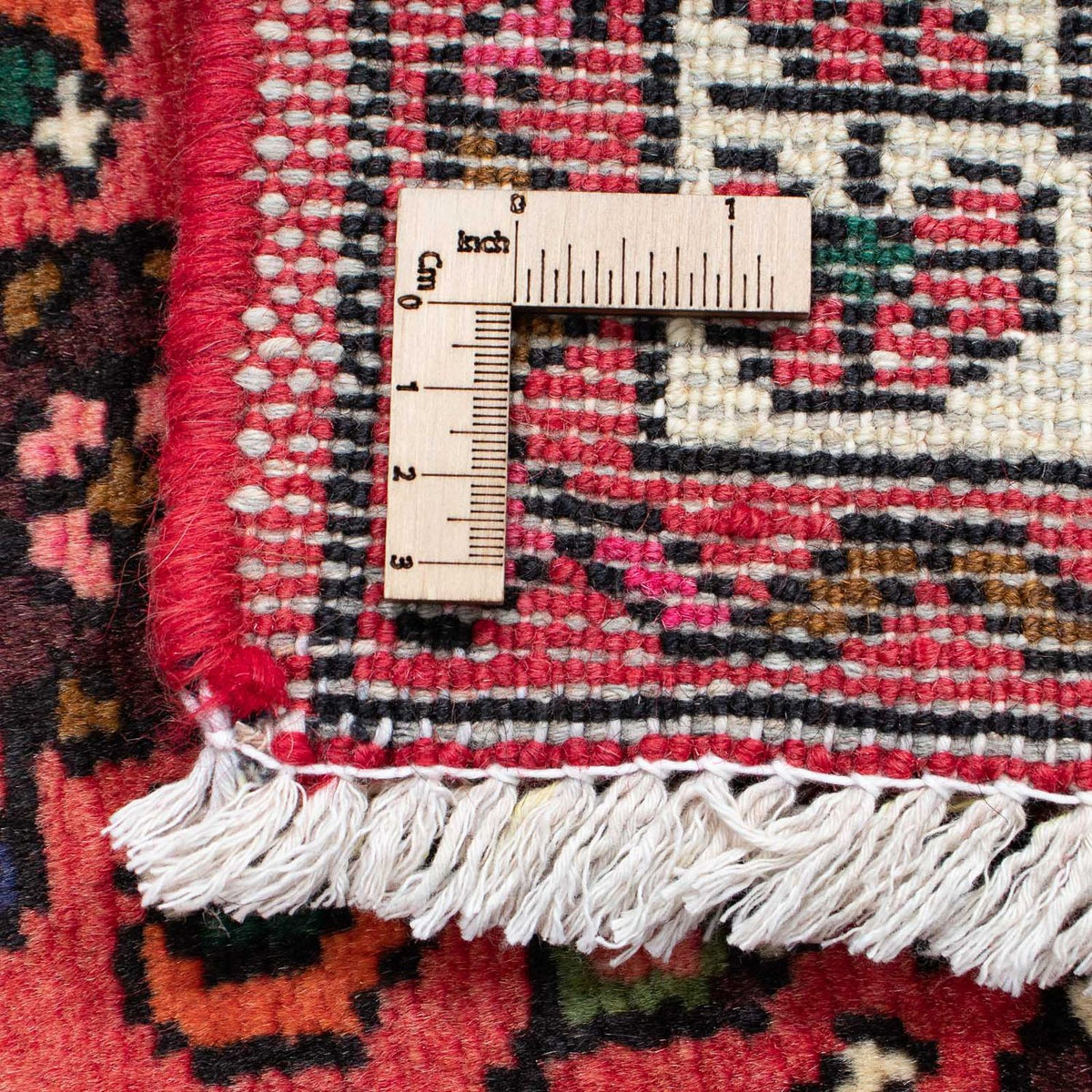 Tapis de couloir Tapis persan - Nomadic - 203 x 75 cm - rouge foncé