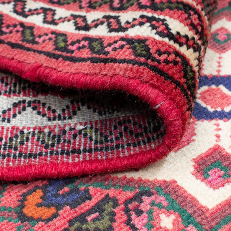 Tapis de couloir Tapis persan - Nomadic - 202 x 75 cm - rouge foncé