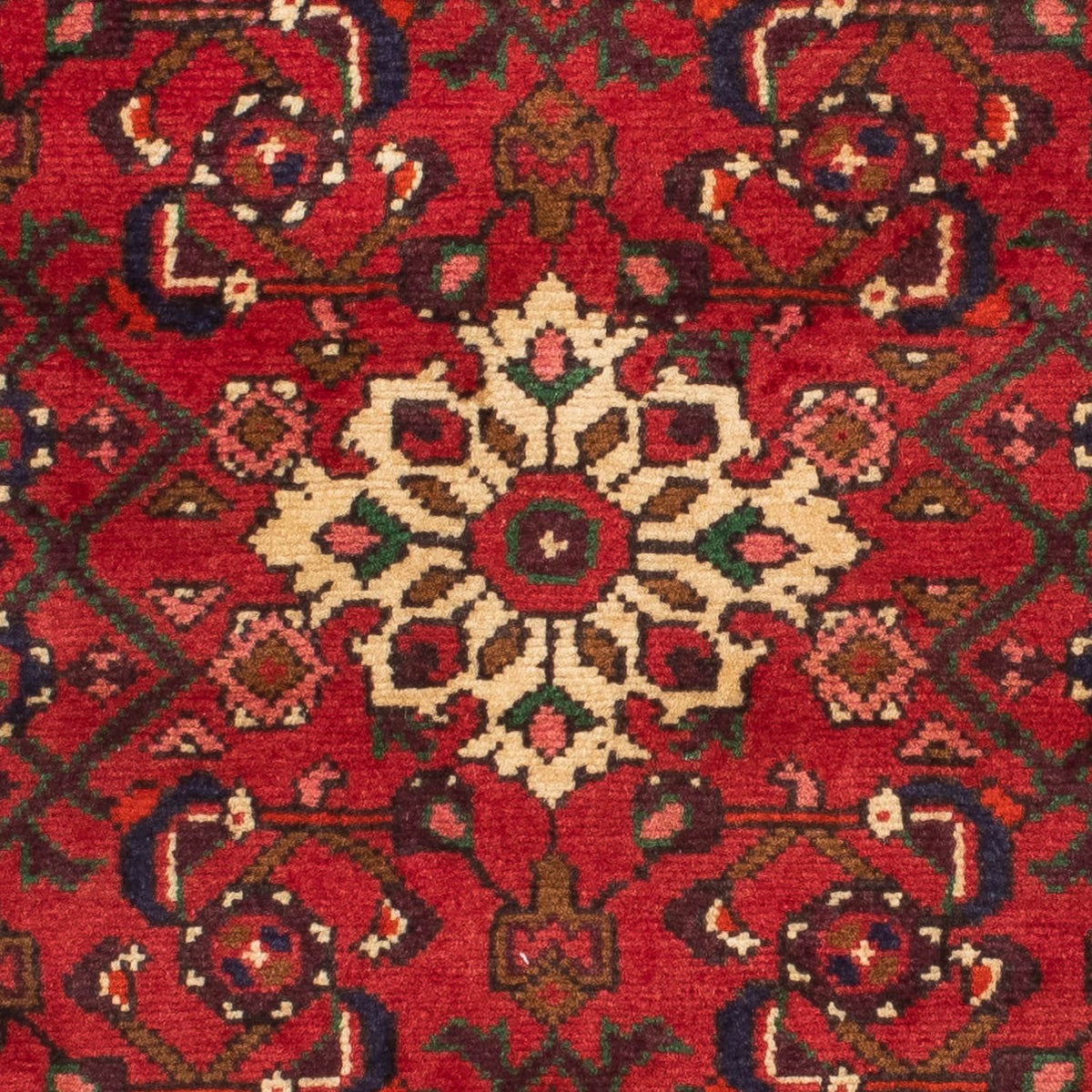 Tapis de couloir Tapis persan - Nomadic - 200 x 80 cm - rouge foncé