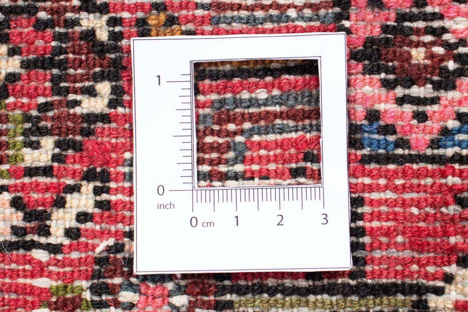 Tapis persan - Nomadic - 147 x 100 cm - rouge foncé