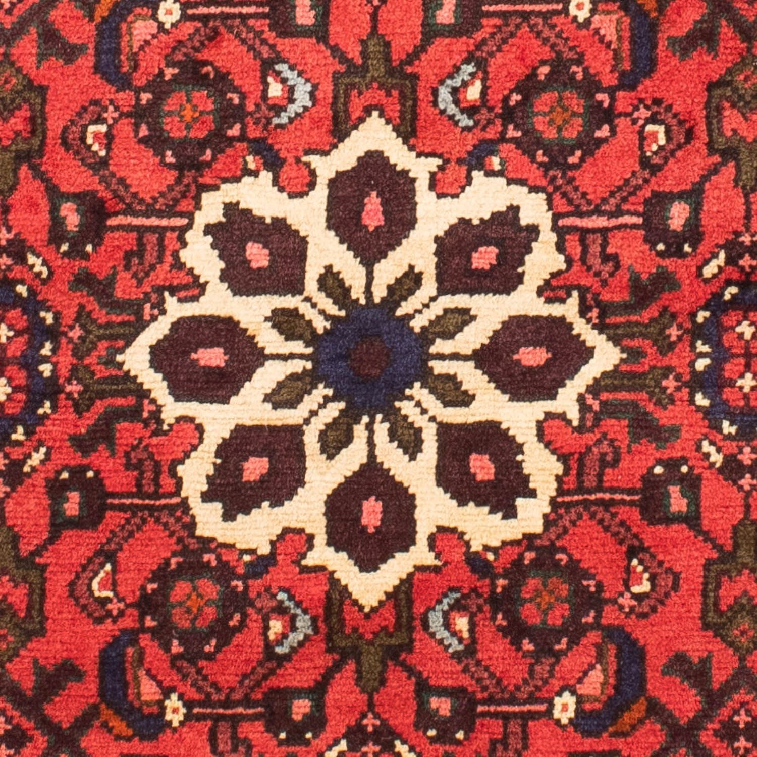 Tapis persan - Nomadic - 150 x 105 cm - rouge