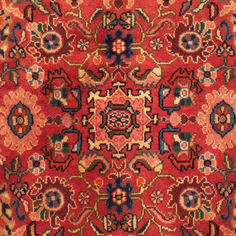 Tapis persan - Nomadic - 143 x 110 cm - rouge foncé