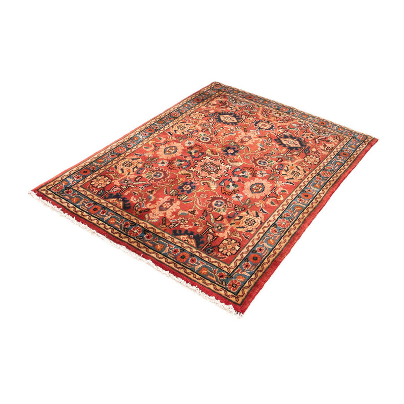 Tapis persan - Nomadic - 143 x 110 cm - rouge foncé