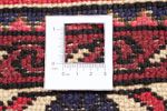 Tapis persan - Nomadic - 160 x 115 cm - rouge foncé