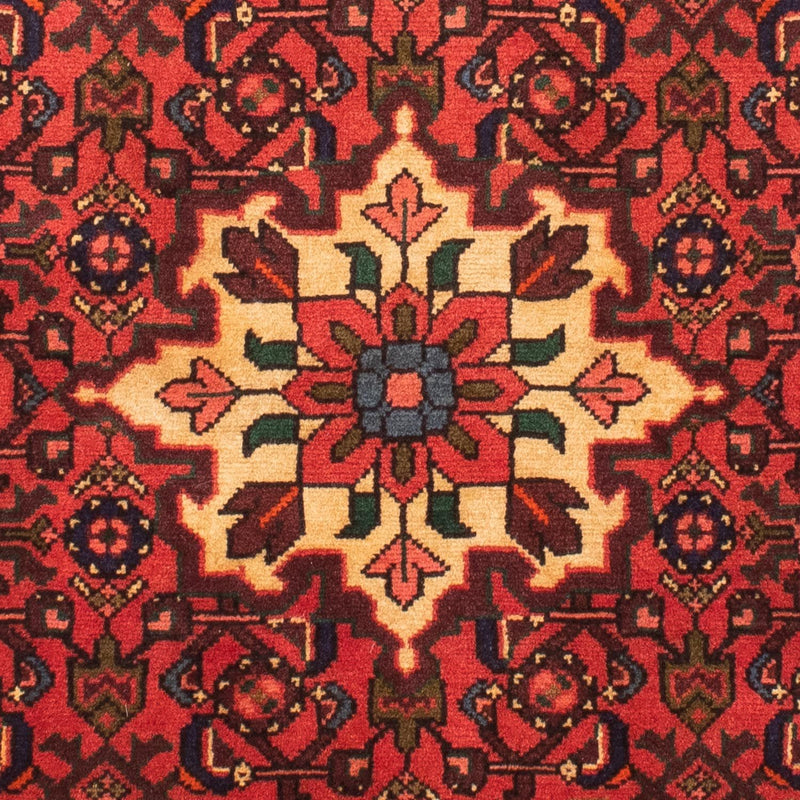 Tapis persan - Nomadic - 156 x 106 cm - rouge foncé
