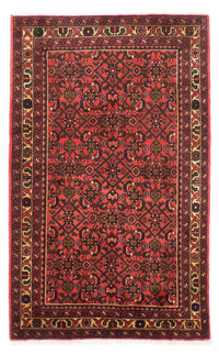 Tapis persan - Nomadic - 165 x 100 cm - rouge foncé