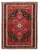 Tapis persan - Nomadic - 150 x 116 cm - rouge foncé