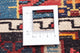 Tapis persan - Nomadic - 150 x 116 cm - rouge foncé