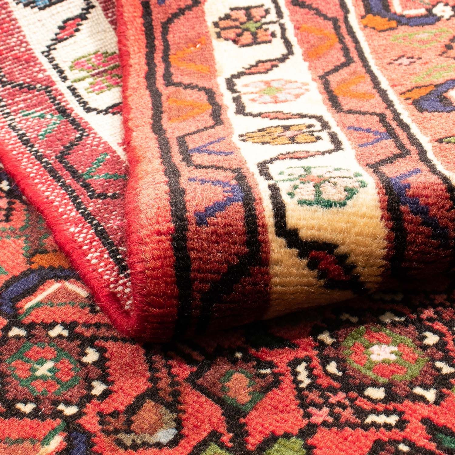 Tapis persan - Nomadic - 146 x 107 cm - rouge
