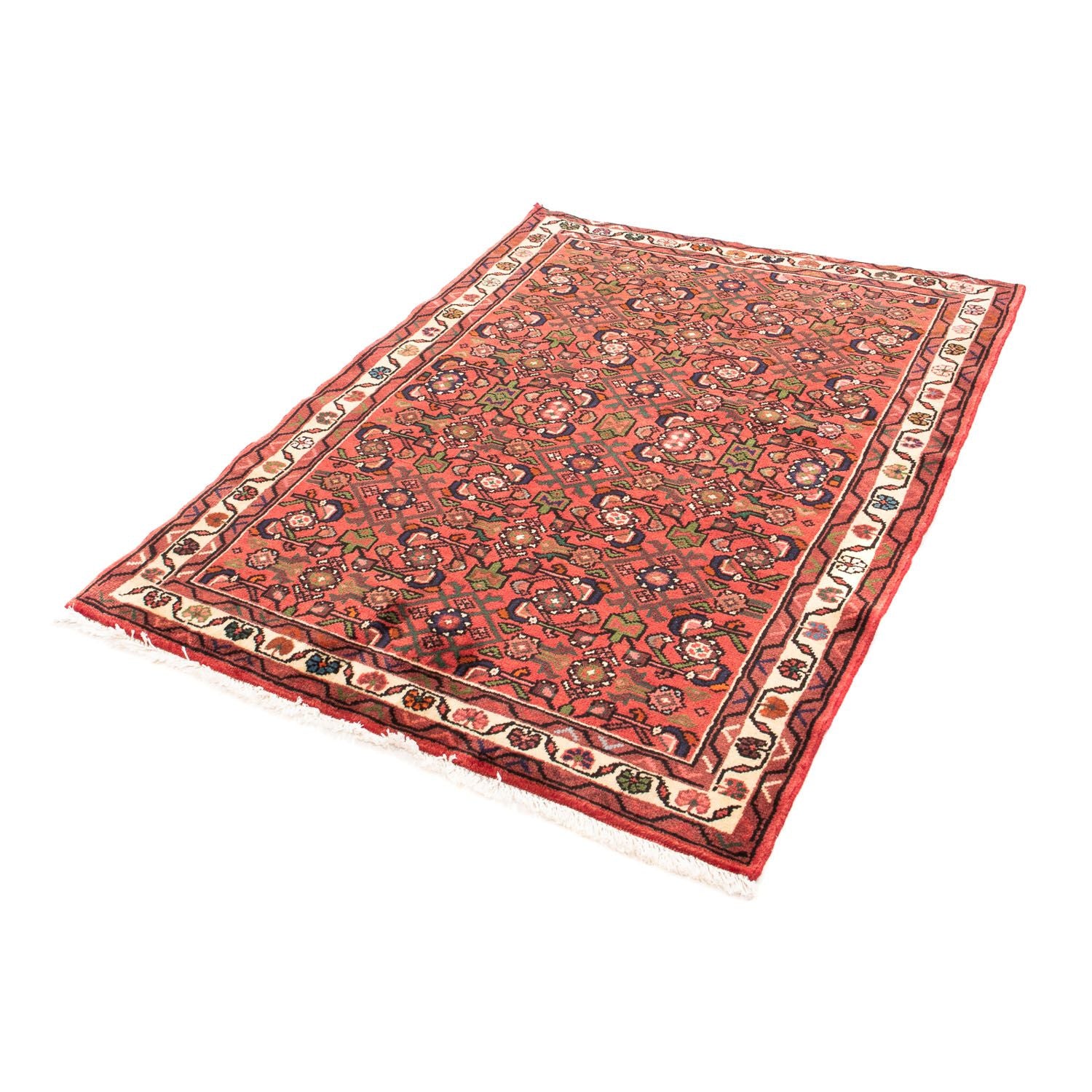 Tapis persan - Nomadic - 146 x 107 cm - rouge