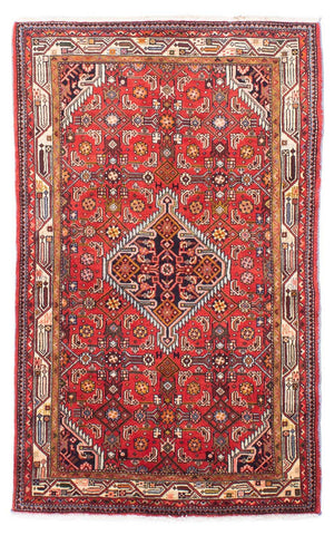 Tapis persan - Nomadic - 152 x 100 cm - rouge