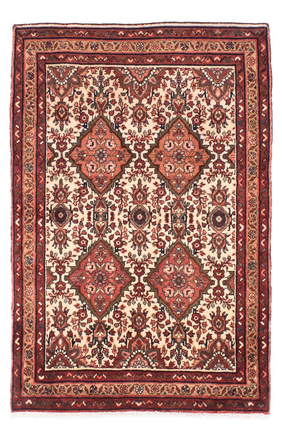 Tapis persan - Nomadic - 156 x 108 cm - beige