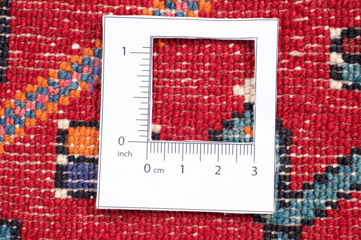 Tapis persan - Nomadic - 172 x 110 cm - rouge foncé