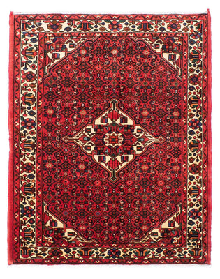 Tapis persan - Nomadic - 195 x 150 cm - rouge foncé