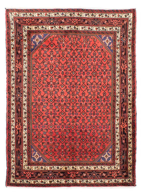 Tapis persan - Nomadic - 210 x 150 cm - rouge