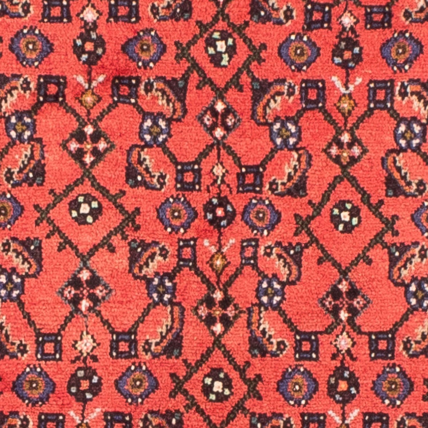 Tapis persan - Nomadic - 210 x 150 cm - rouge