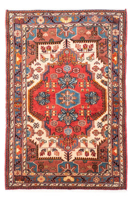 Tapis persan - Nomadic - 180 x 123 cm - rouge clair