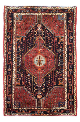 Tapis persan - Nomadic - 217 x 145 cm - bleu foncé