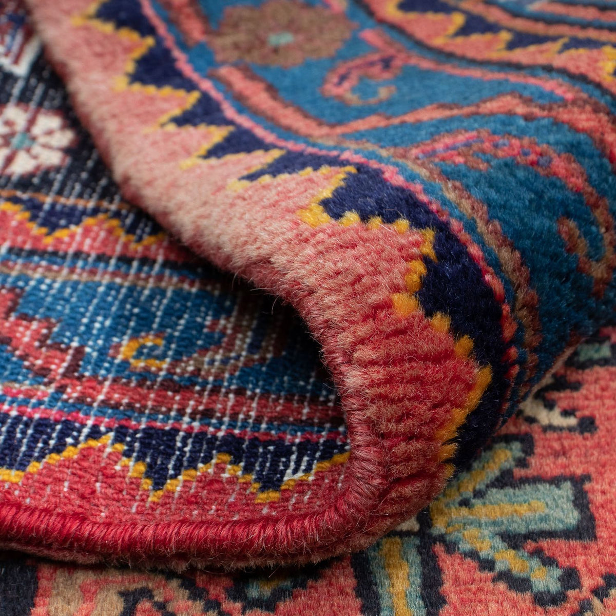 Tapis persan - Nomadic - 120 x 88 cm - rouge clair