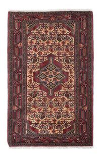 Tapis persan - Nomadic - 133 x 82 cm - beige