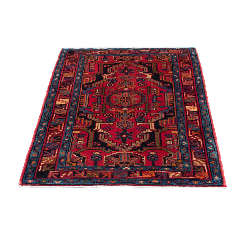 Tapis persan - Nomadic - 126 x 83 cm - rouge