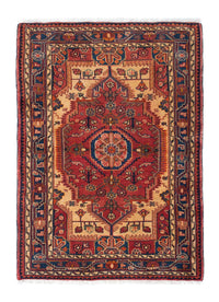 Tapis persan - Nomadic - 124 x 90 cm - rouge