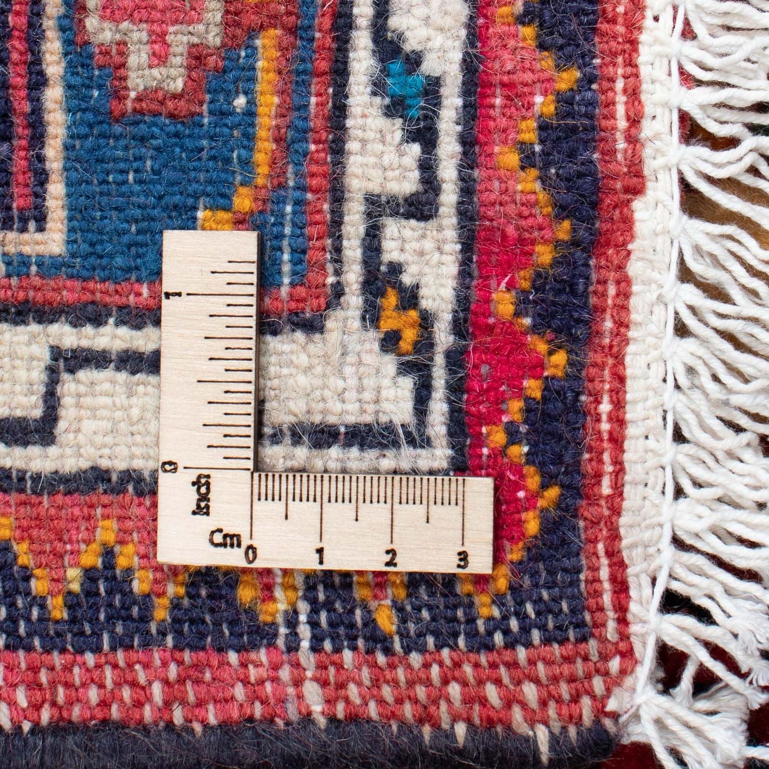 Tapis persan - Nomadic - 124 x 90 cm - rouge