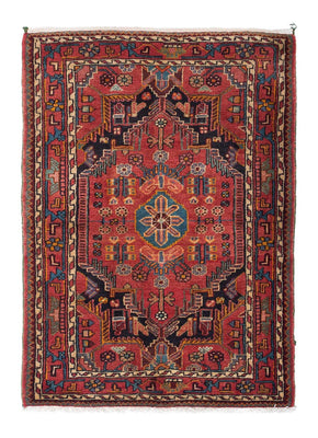 Tapis persan - Nomadic - 130 x 90 cm - rouge