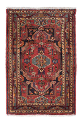 Tapis persan - Nomadic - 136 x 91 cm - rouge