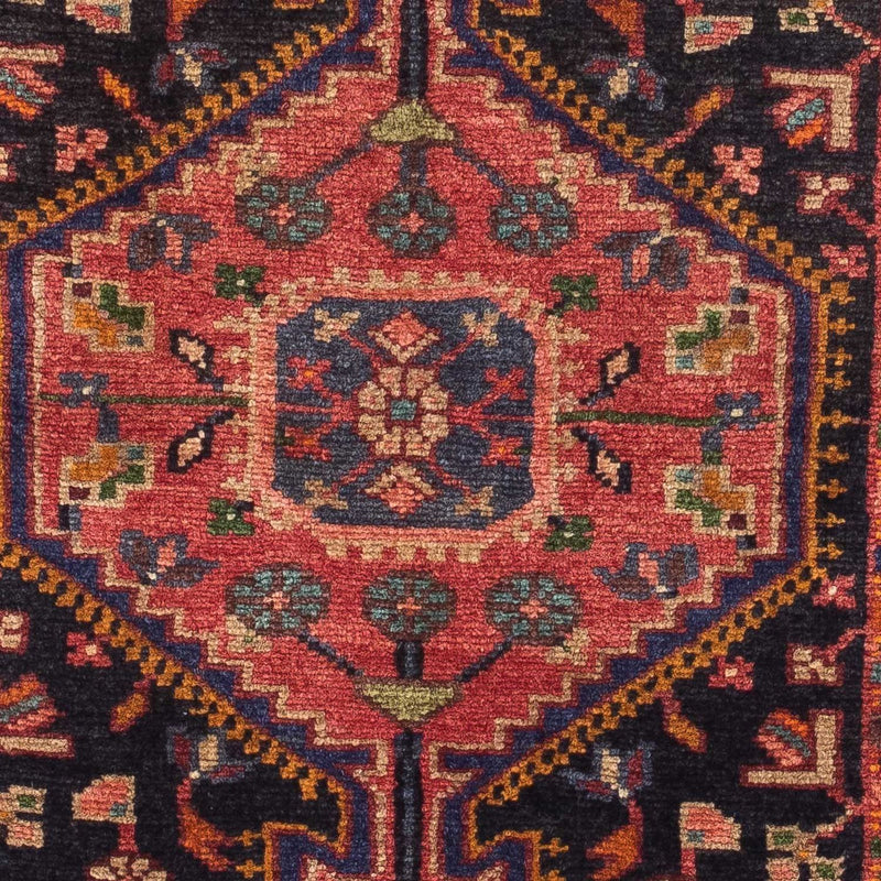 Tapis persan - Nomadic - 122 x 82 cm - rouge clair