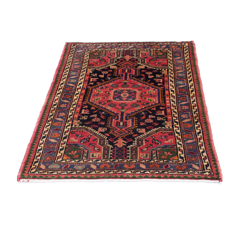 Tapis persan - Nomadic - 122 x 82 cm - rouge clair