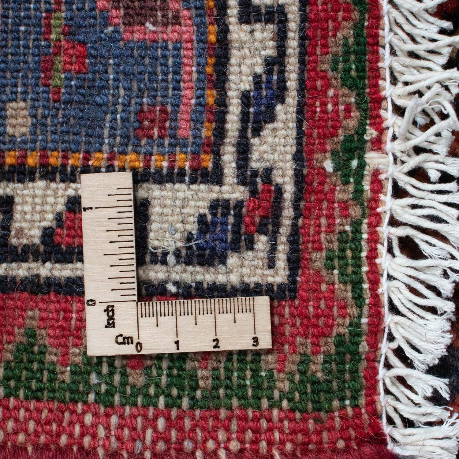 Tapis persan - Nomadic - 122 x 82 cm - rouge clair
