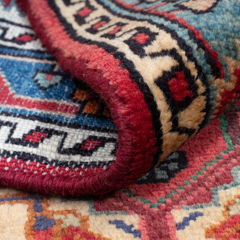 Tapis persan - Nomadic - 125 x 83 cm - rouge foncé