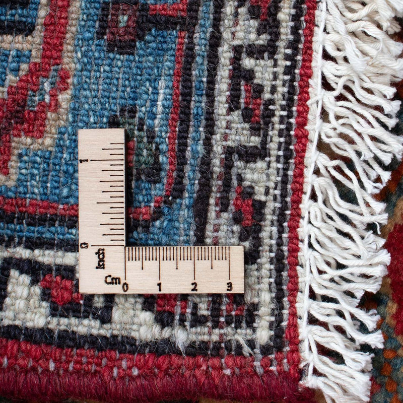 Tapis persan - Nomadic - 125 x 83 cm - rouge foncé