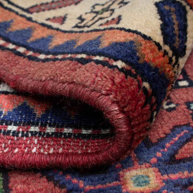Tapis persan - Nomadic - 120 x 86 cm - rouge foncé