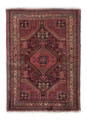 Tapis persan - Nomadic - 115 x 83 cm - rouge clair