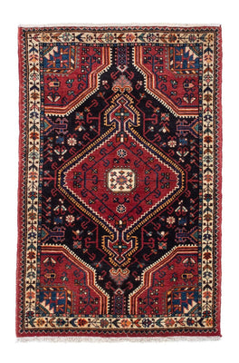 Tapis persan - Nomadic - 122 x 78 cm - bleu foncé