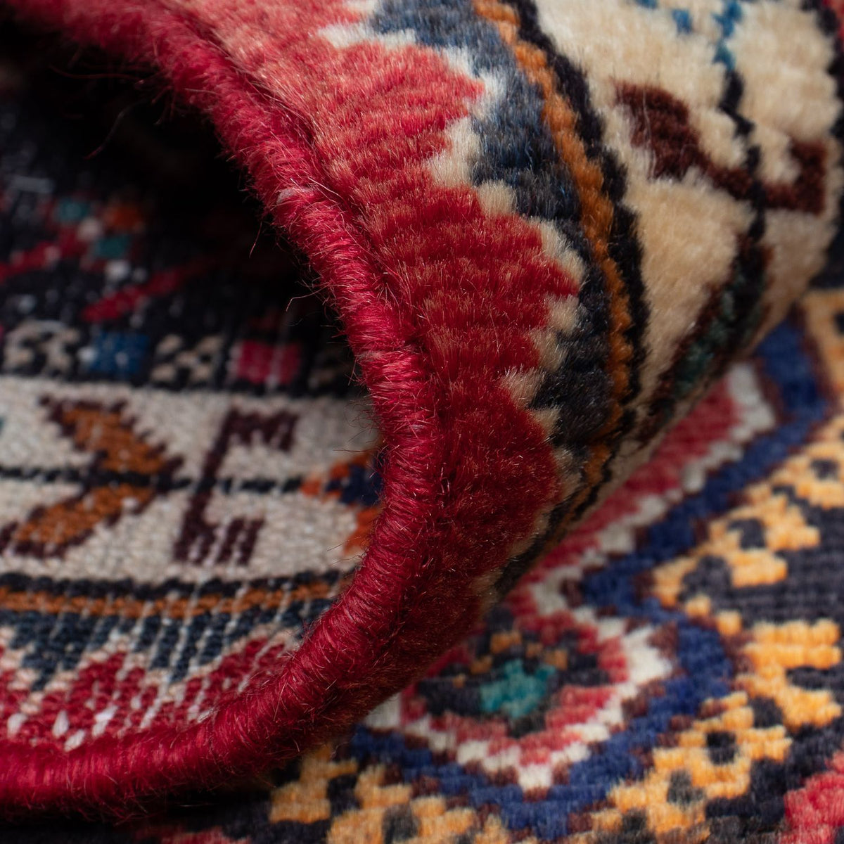 Tapis persan - Nomadic - 122 x 78 cm - bleu foncé