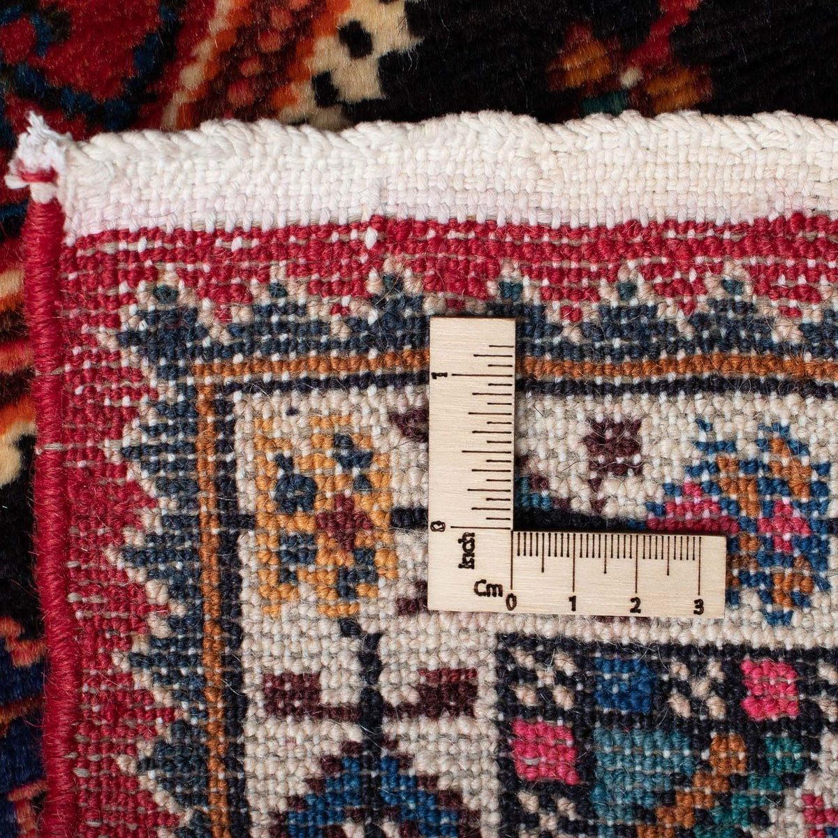 Tapis persan - Nomadic - 122 x 78 cm - bleu foncé