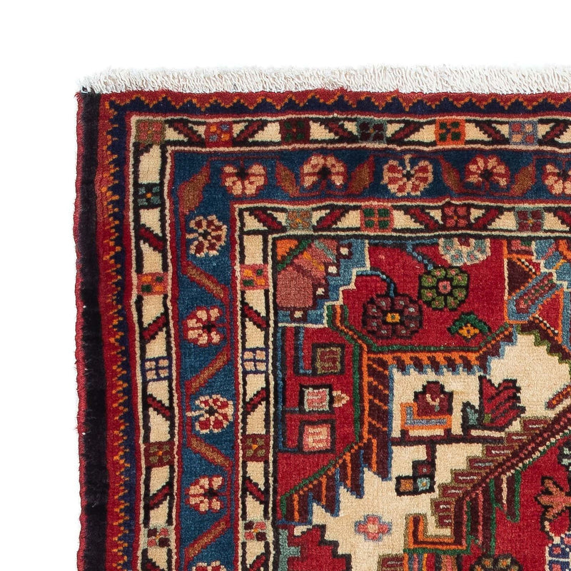 Tapis persan - Nomadic - 133 x 90 cm - rouge foncé