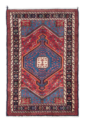Tapis persan - Nomadic - 120 x 81 cm - bleu