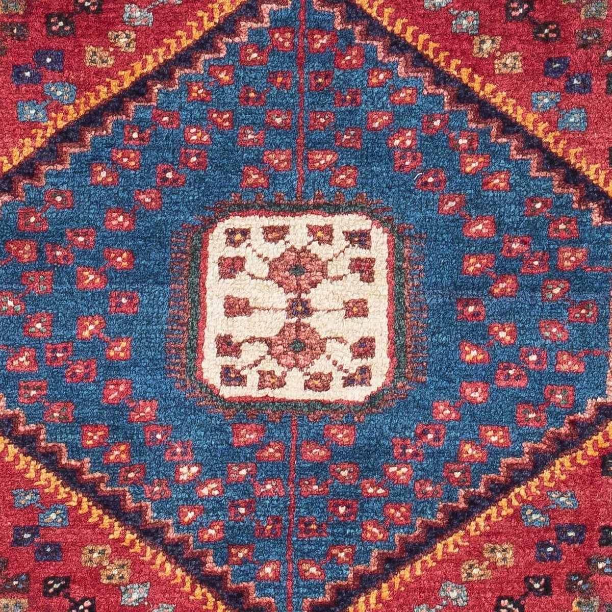 Tapis persan - Nomadic - 120 x 81 cm - bleu