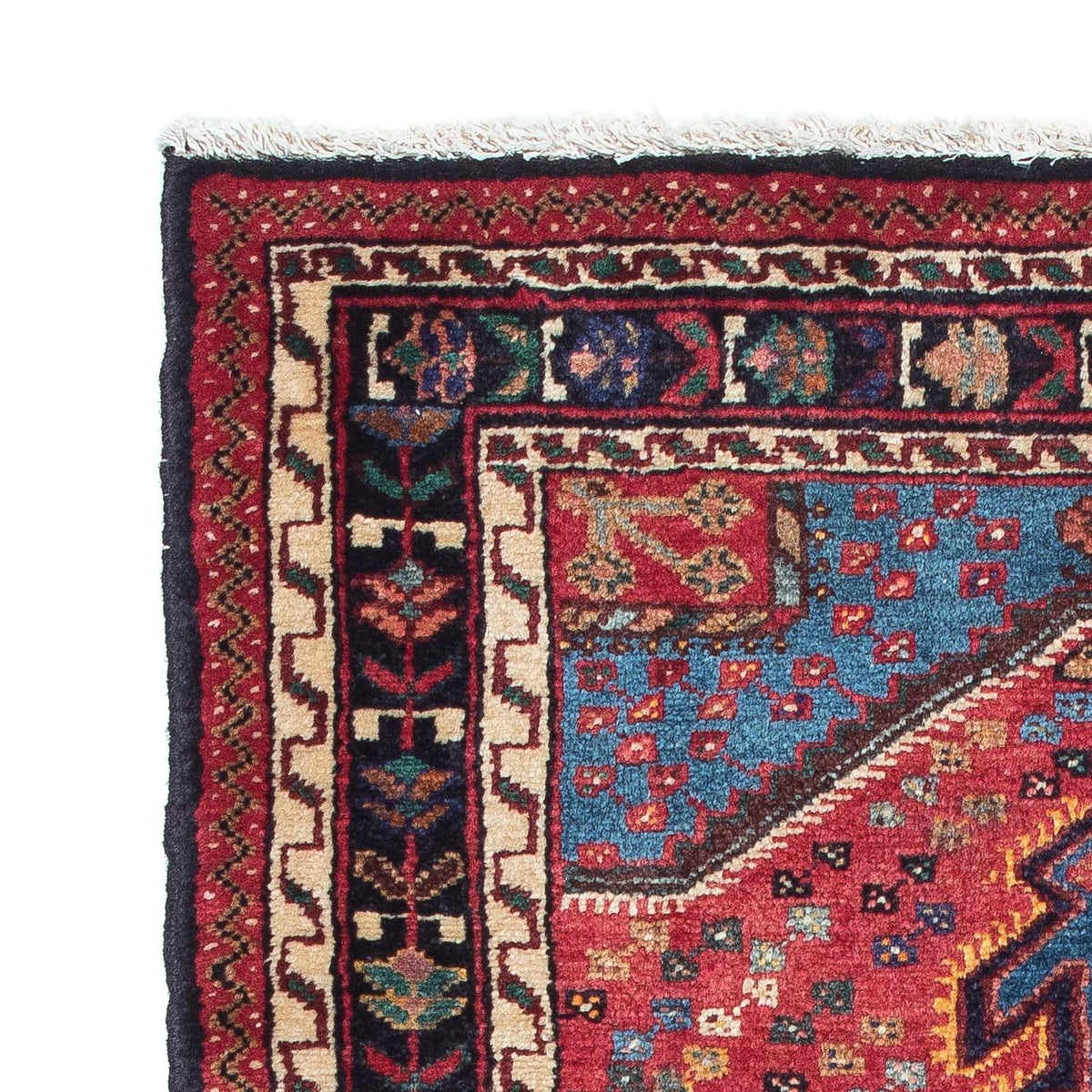 Tapis persan - Nomadic - 120 x 81 cm - bleu