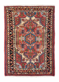 Tapis persan - Nomadic - 125 x 91 cm - rouge