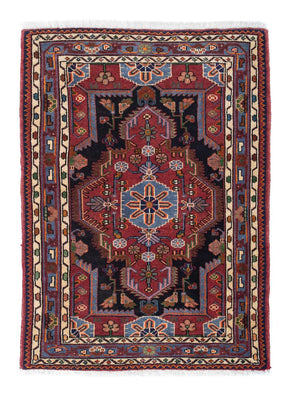 Tapis persan - Nomadic - 125 x 92 cm - rouille