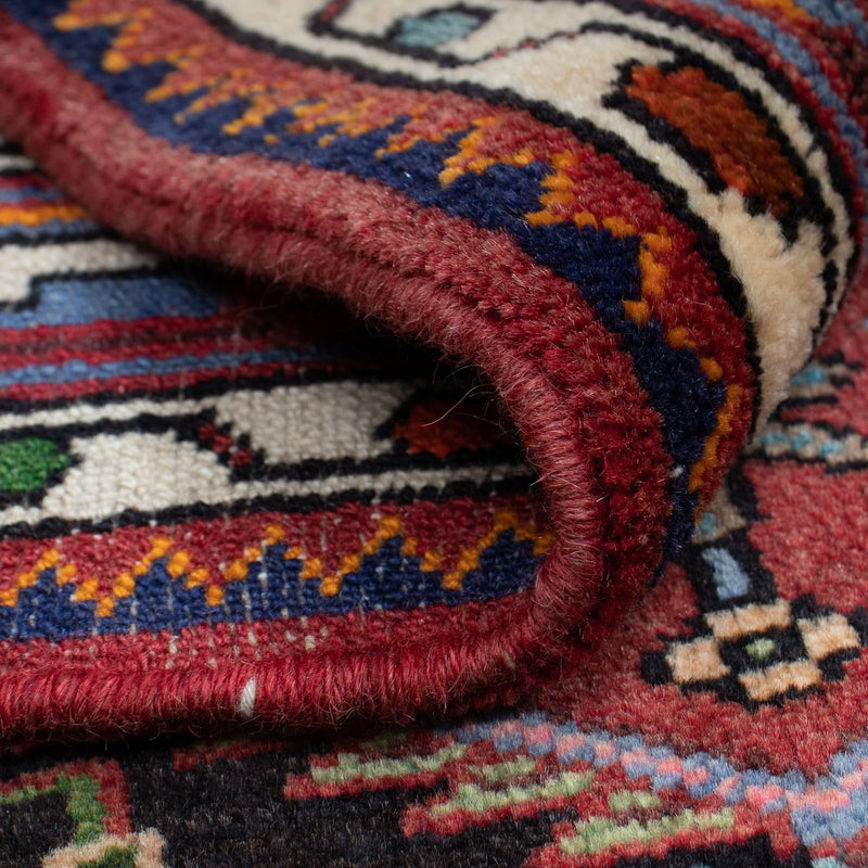 Tapis persan - Nomadic - 125 x 92 cm - rouille