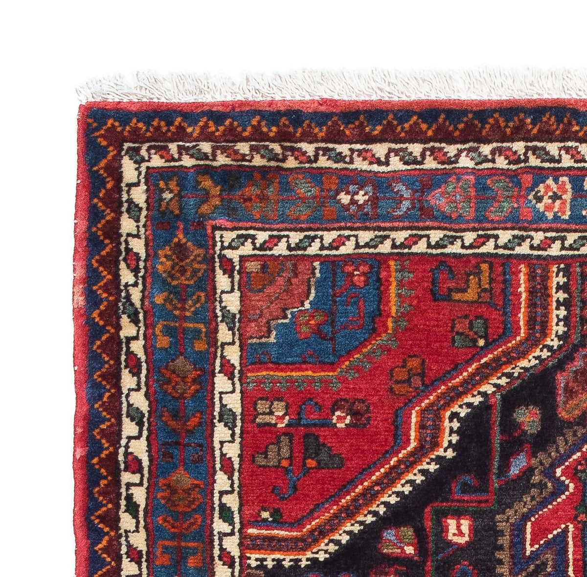 Tapis persan - Nomadic - 120 x 88 cm - rouge