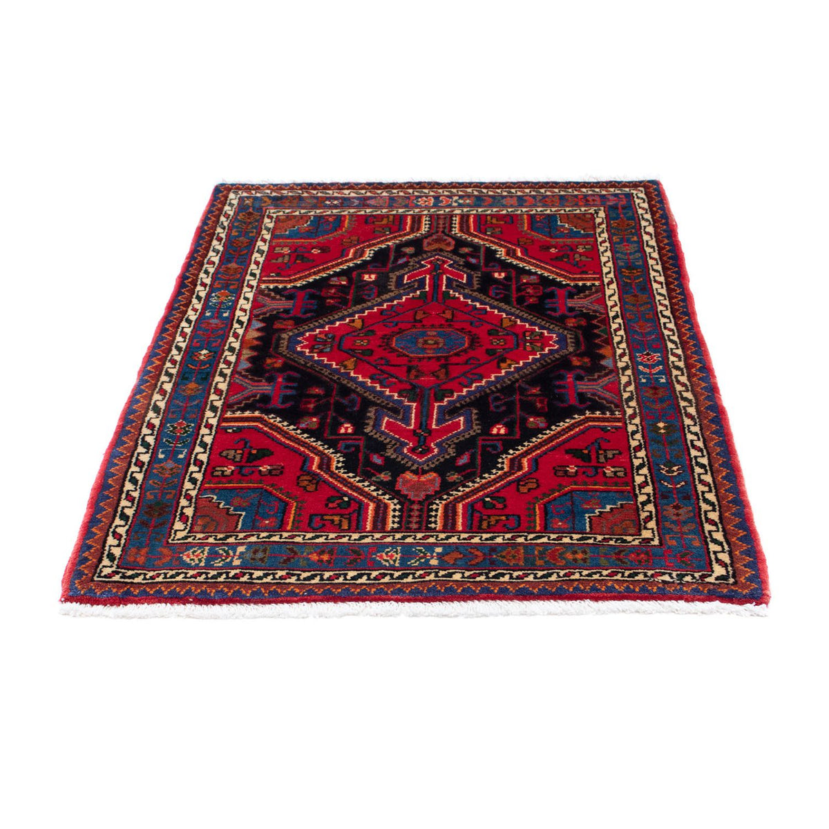 Tapis persan - Nomadic - 120 x 88 cm - rouge