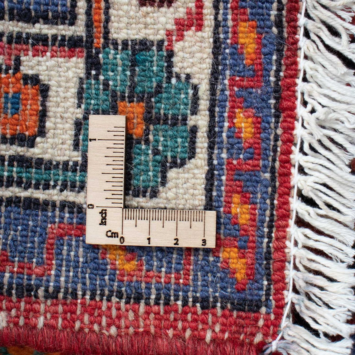 Tapis persan - Nomadic - 125 x 88 cm - rouille